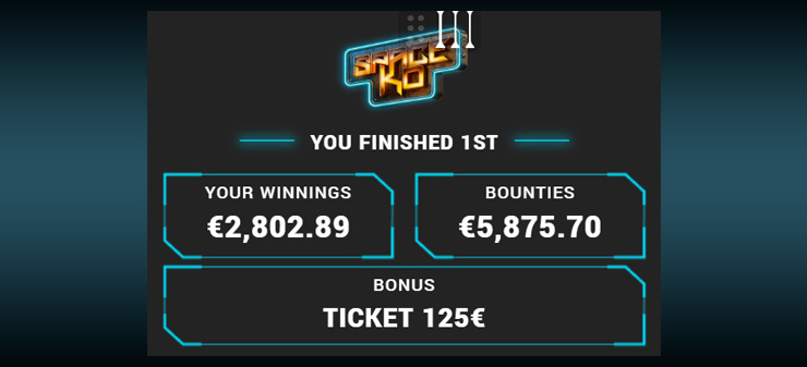 В турнире на Space Ko Владислав Konvlo выиграл $8,6к