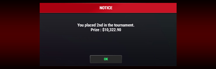 В турнире на ACR Poker Виталий Ssppeeddoo занял 2 место и выиграл $10к
